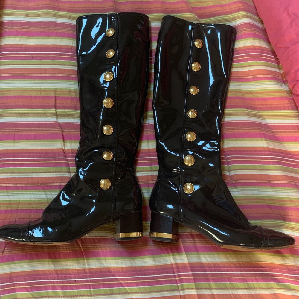 TORY BURCH TALL HEEL BOOTS